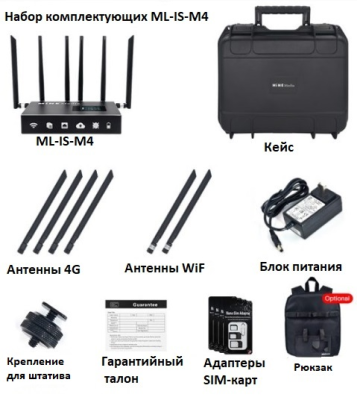 Интернет станция для онлайн трансляций ML-IS-M4  